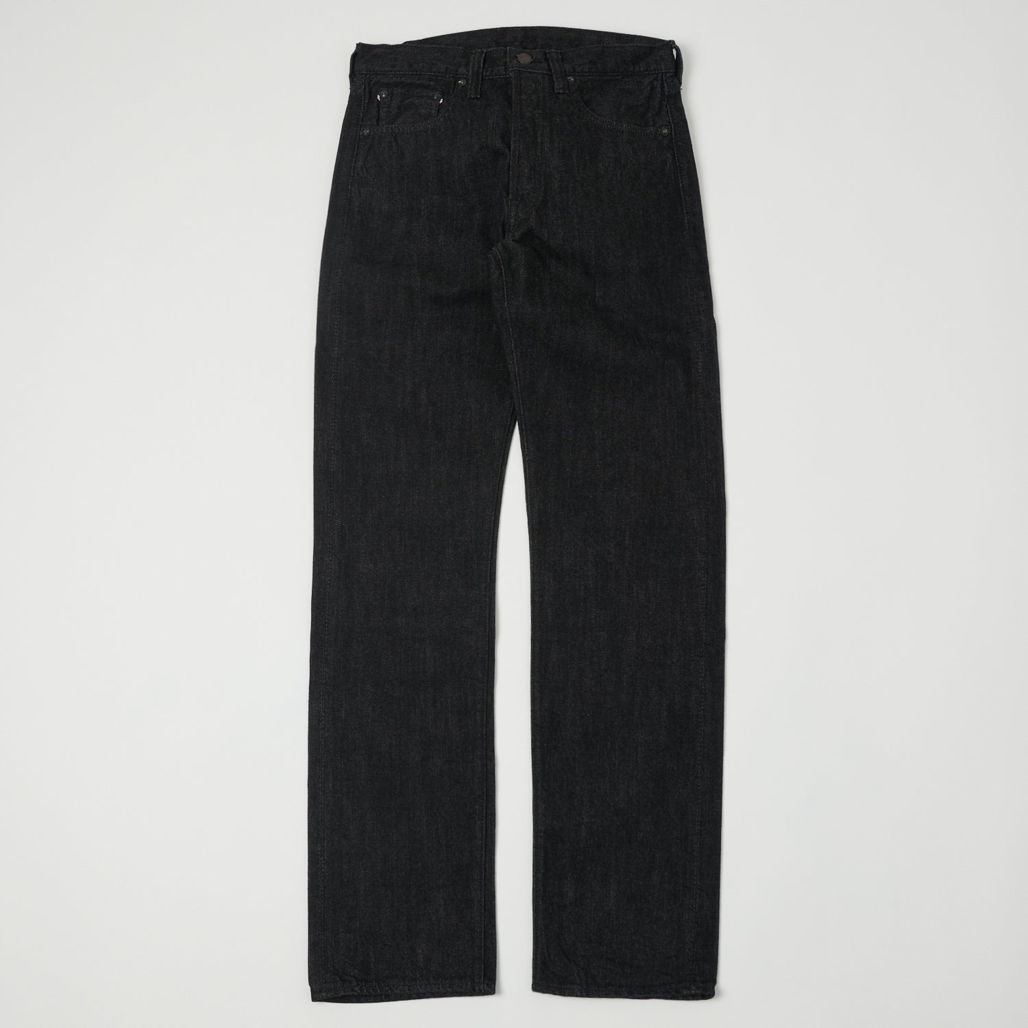 FULLCOUNT 1108 13.7oz Regular Straight Jean - Black One Wash