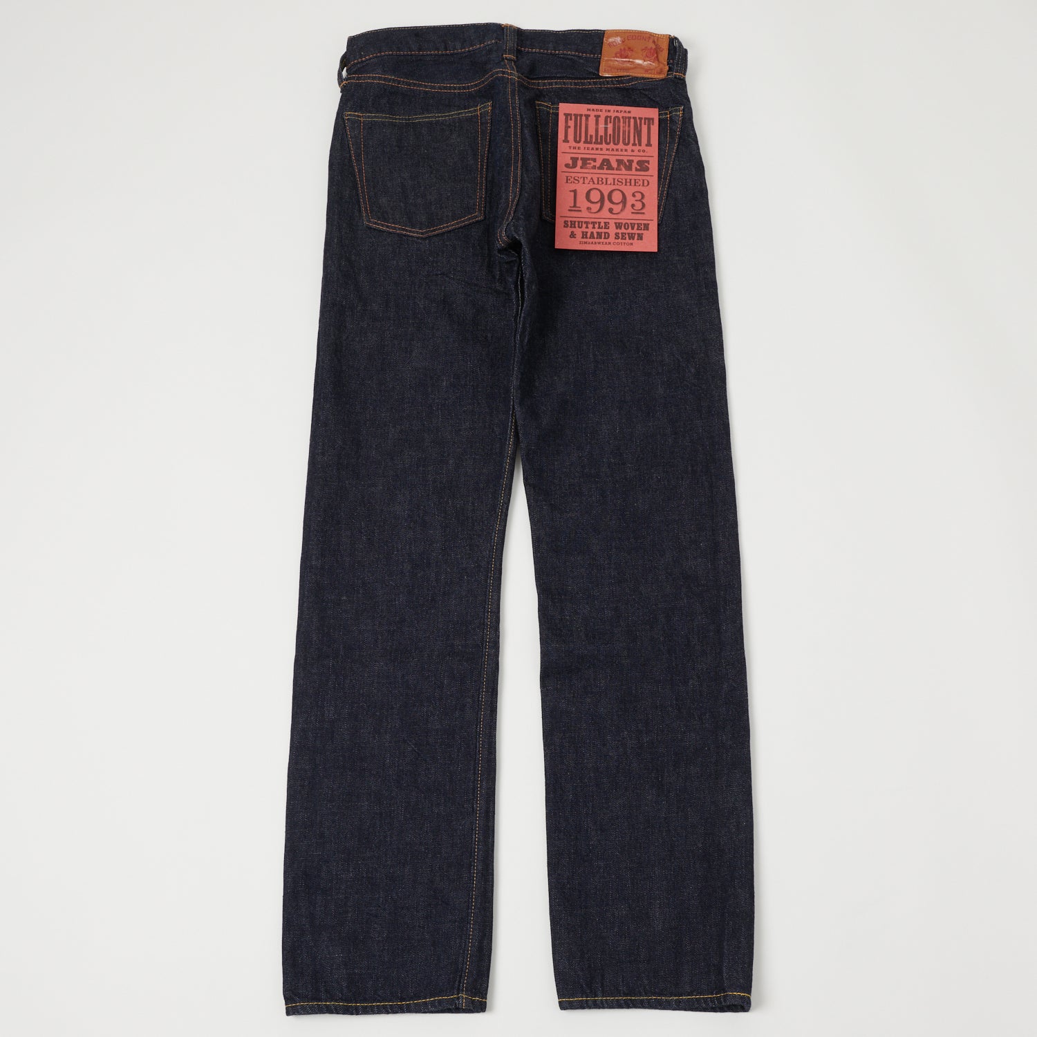 FULLCOUNT 1108 13.7oz Regular Straight Jean - One Wash – SON OF A STAG