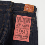 Full Count 1108W 13.7oz 'Plain Pocket' Regular Straight Jean - One Wash