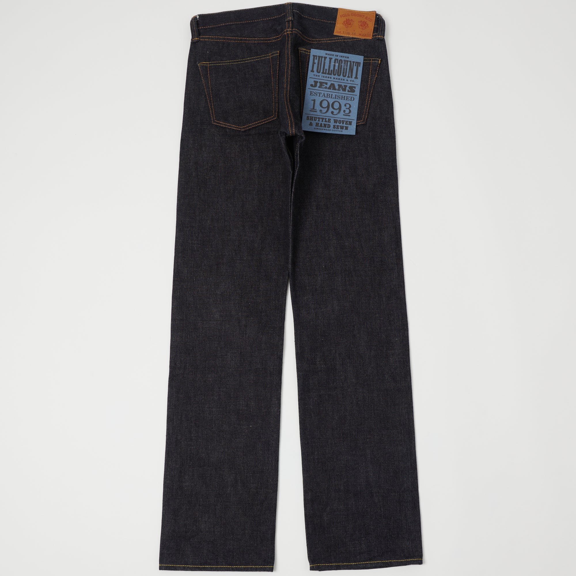 FULLCOUNT 1108XX 15.5oz Regular Straight Jean - Raw – SON OF A STAG