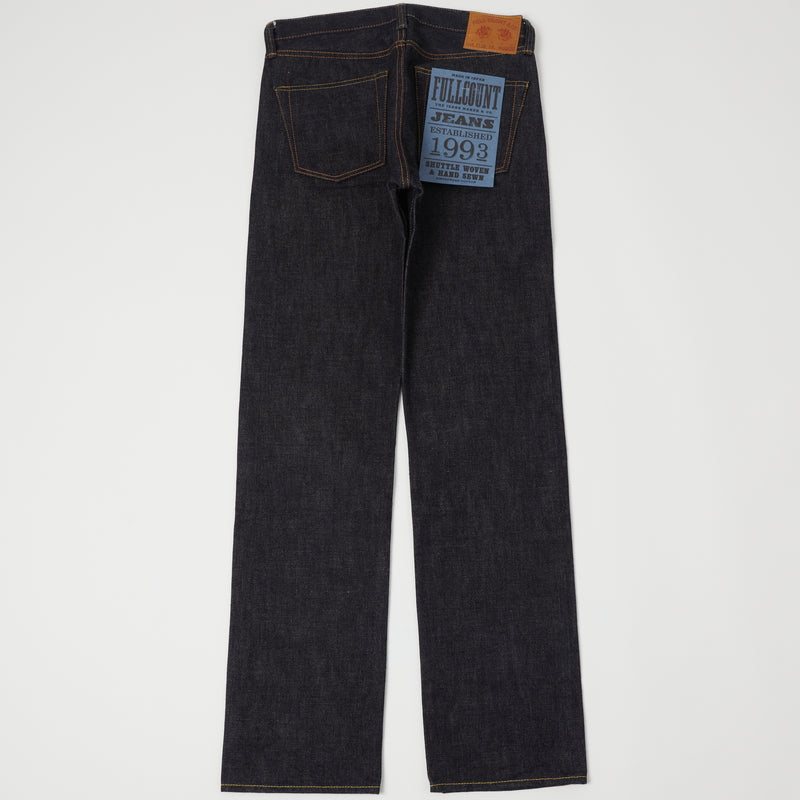 Full Count 1108XX 15.5oz 'Plain Pocket' Regular Straight Jean - Raw
