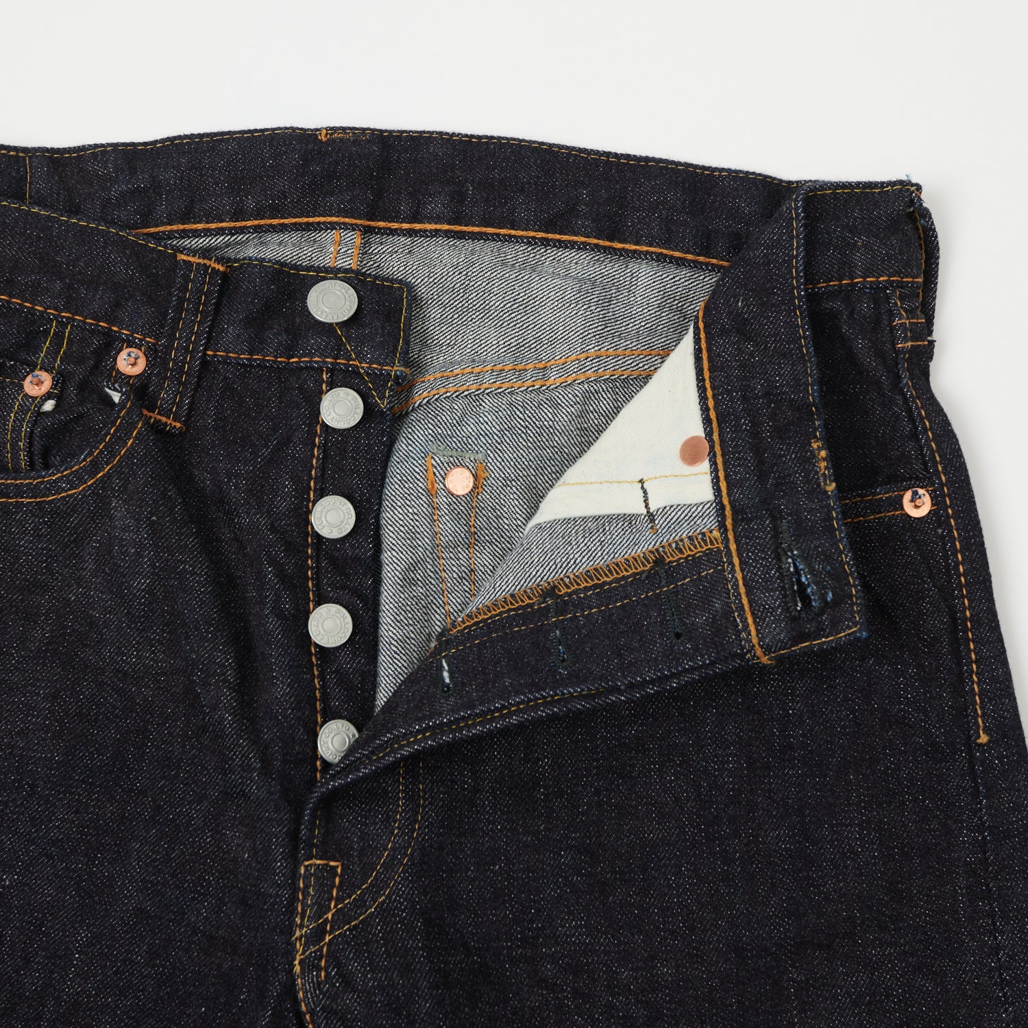 FULLCOUNT 1108XX 15.5oz Regular Straight Jean - One Wash