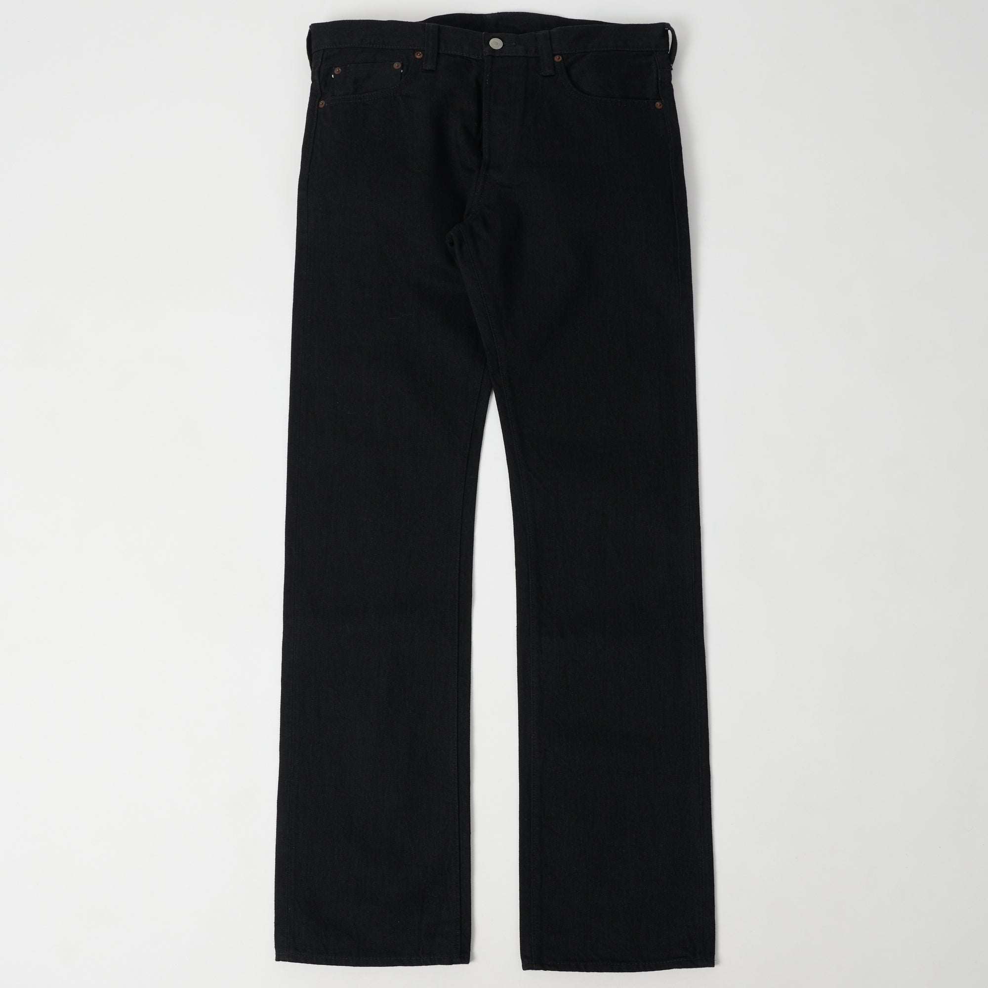 FULLCOUNT 1109 13.7oz Slim Straight Jean - Raw Black