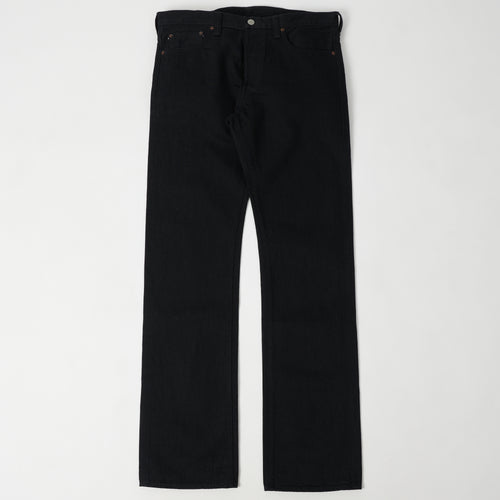 FULLCOUNT 1109 13.7oz Slim Straight Jean - Raw Black