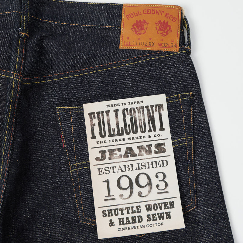 Full Count 1110ZXX 15.5oz Slim Tapered Jean - Raw