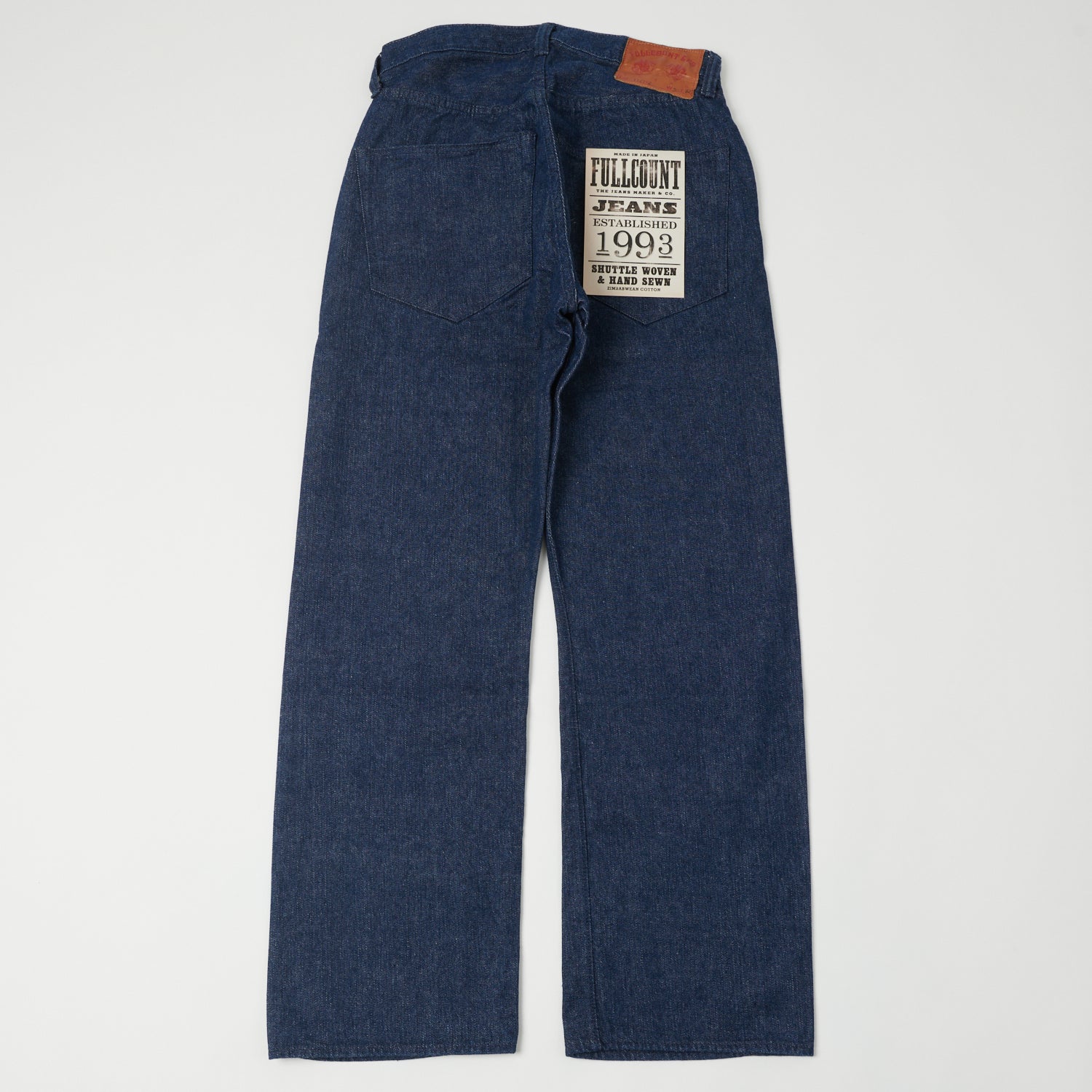 FULLCOUNT 1121 'Duke' Left Hand Twill 13.5oz Wide Straight Jean
