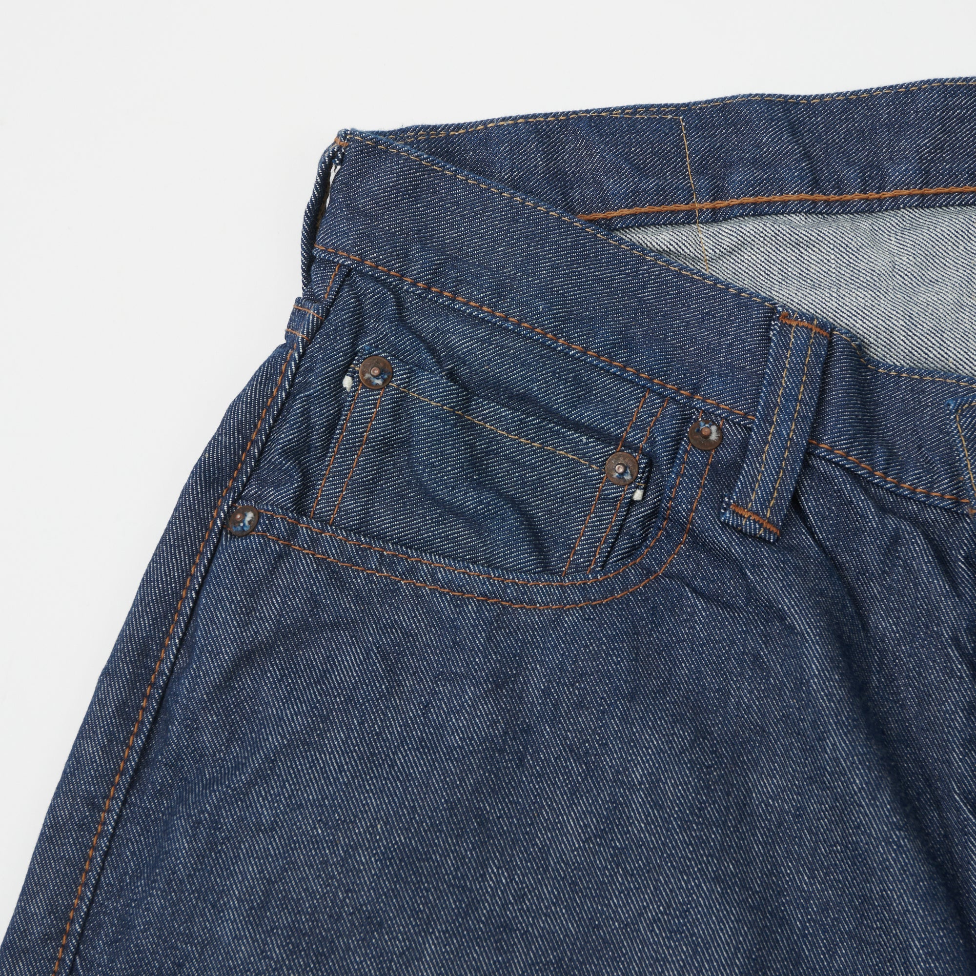 FULLCOUNT 1121 'Duke' 13.5oz Wide Straight Jean - One Wash