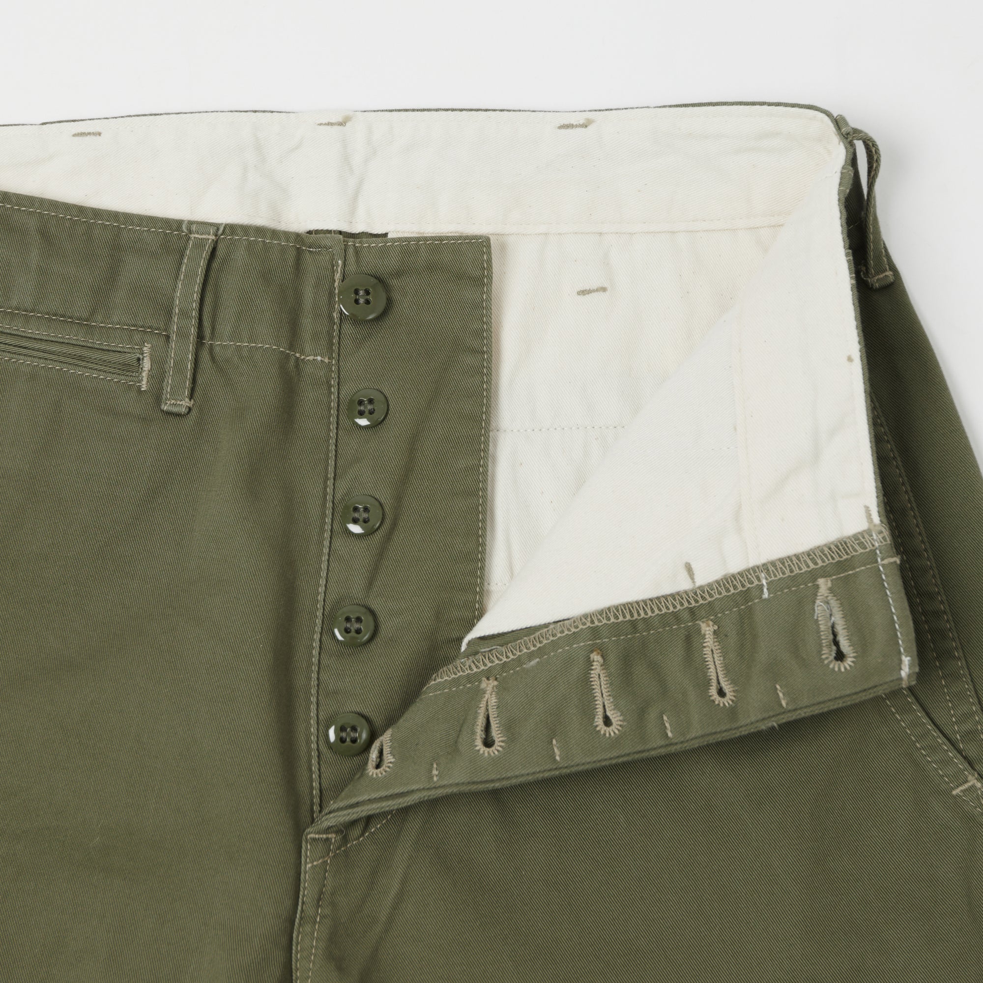 FULLCOUNT 1201 U.S. Army Combat Chino - Sage Green