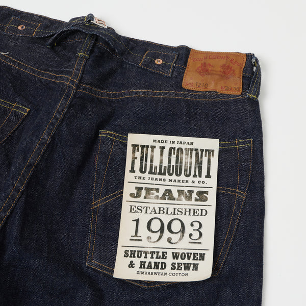 Full Count 1210 1937 Model 13.7oz Loose Straight Jean - One Wash