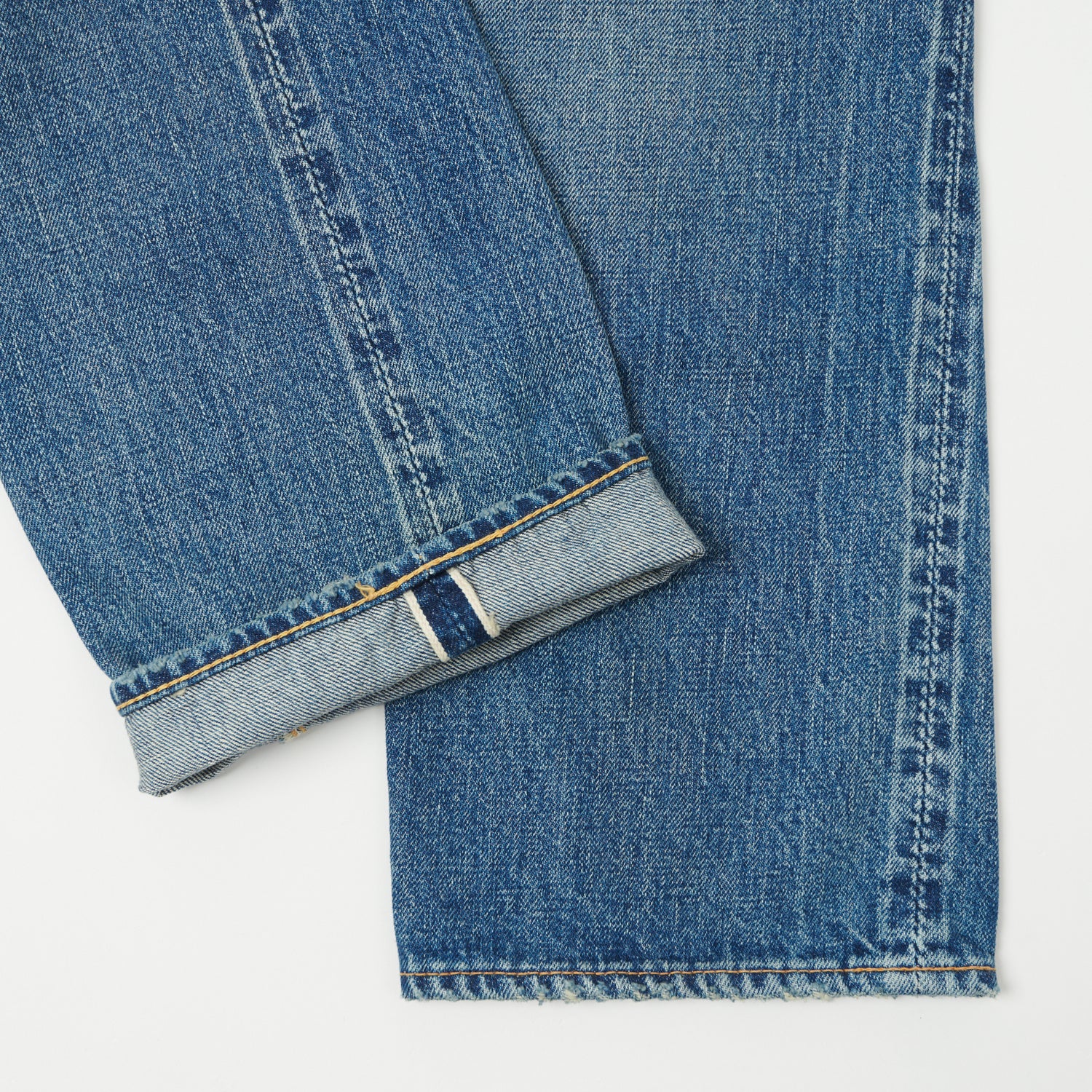 FULLCOUNT 1101 13.7oz Loose Straight Jean - Dartford Wash