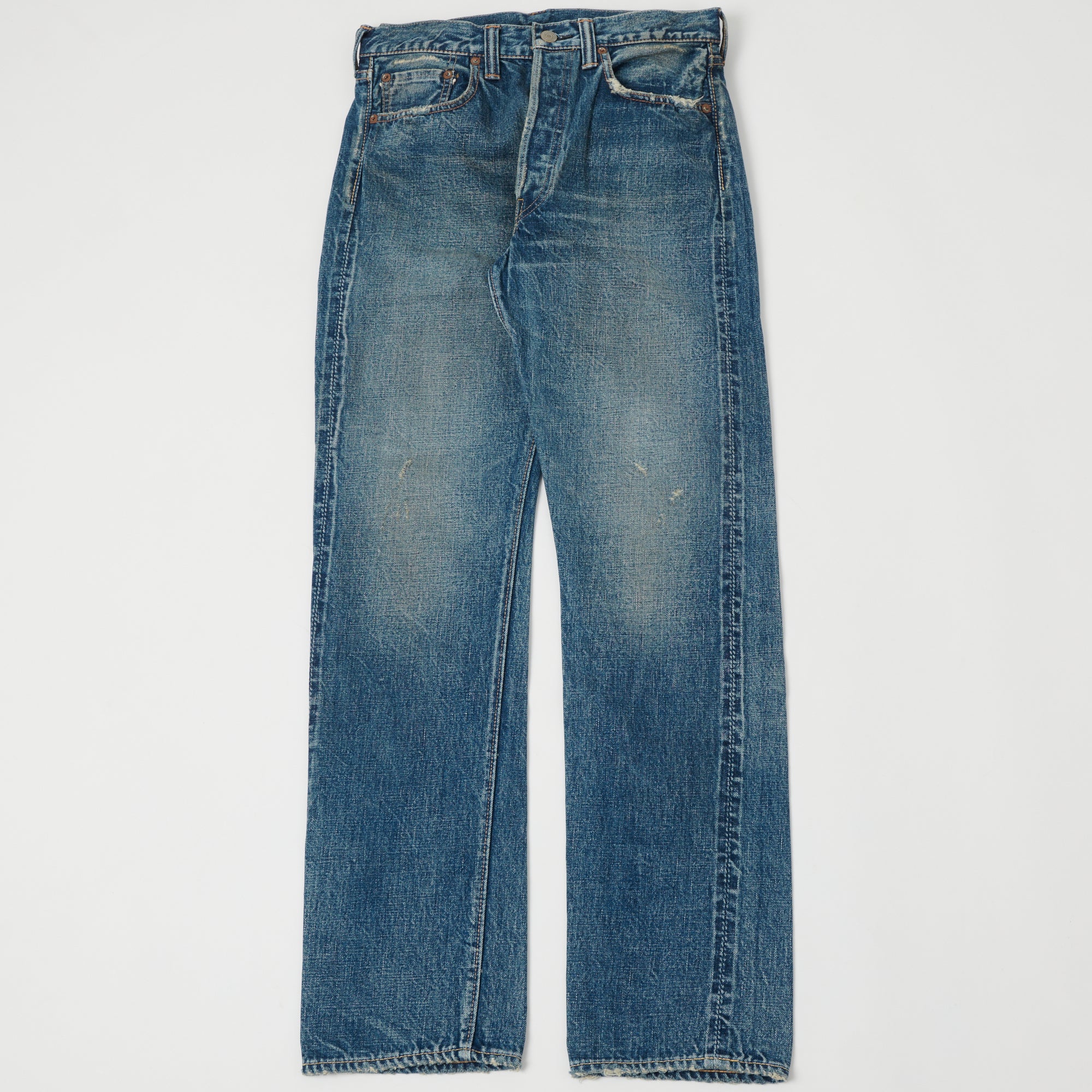 FULLCOUNT 1108 13.7oz Regular Straight Jean - 'Dartford' Wash