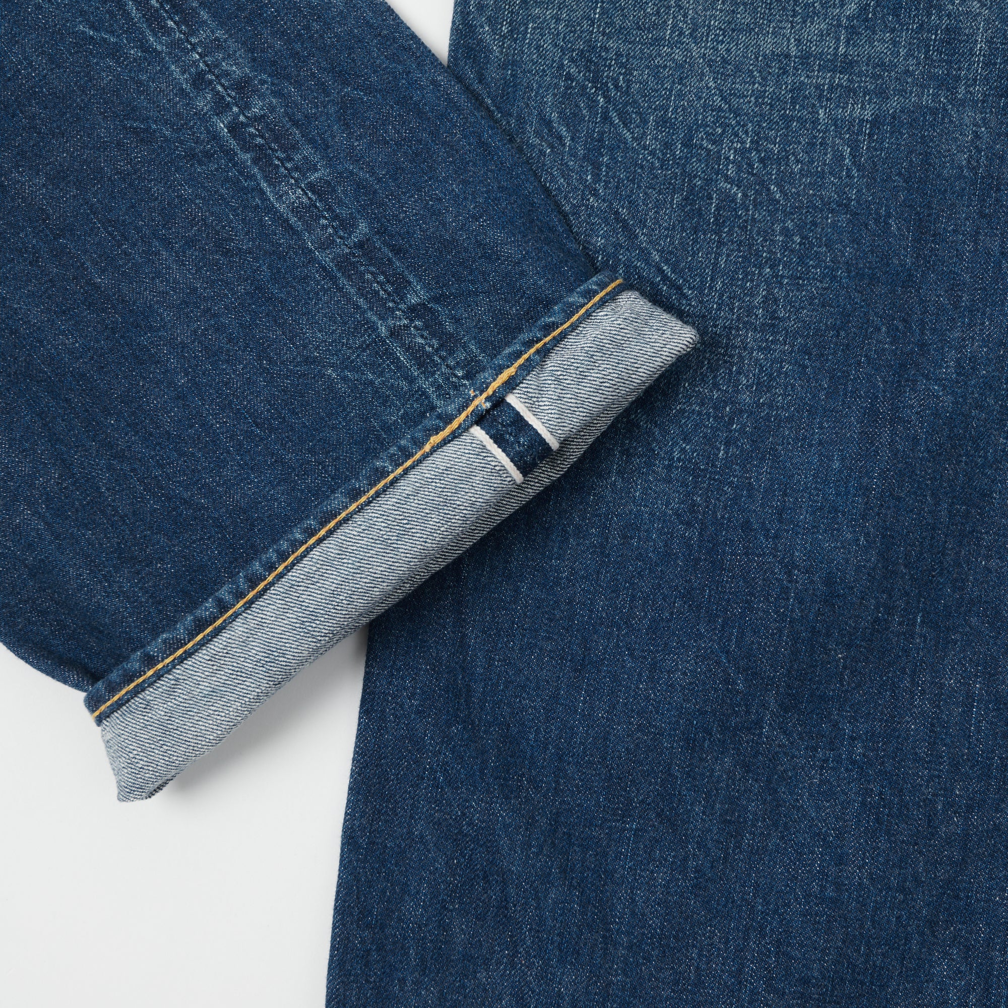 FULLCOUNT 0105 13.7oz Wide Straight Jean - 'More Than Real' Wash