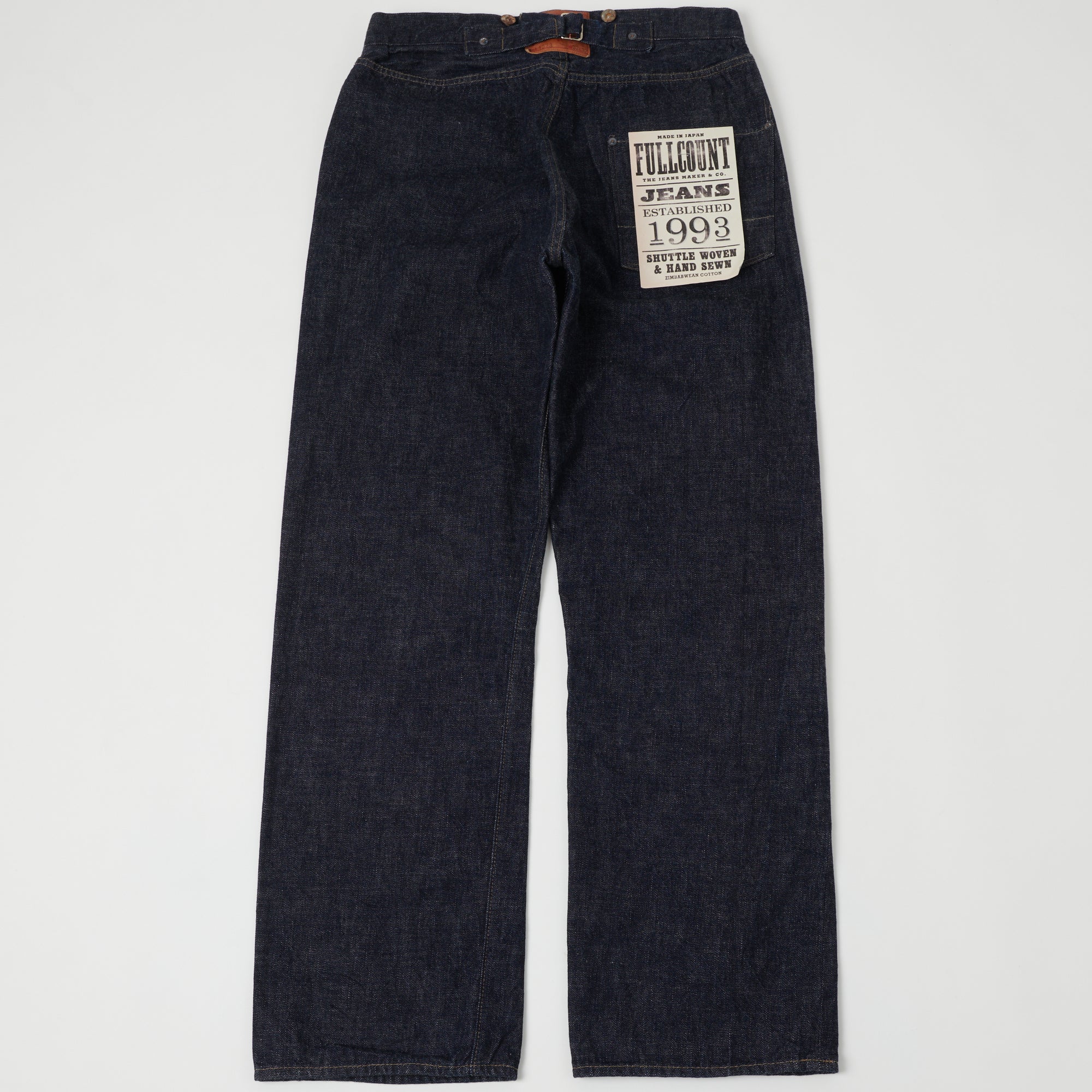 FULLCOUNT 1373 'Son Of The Soil' 13.7oz Wide Straight Jean - One