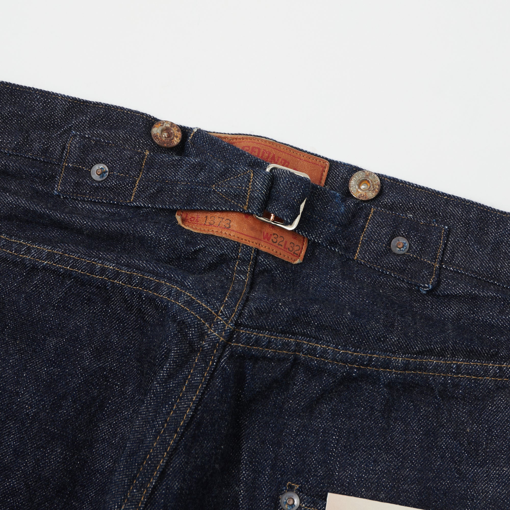 FULLCOUNT 1373 'Son Of The Soil' 13.7oz Wide Straight Jean - One Wash