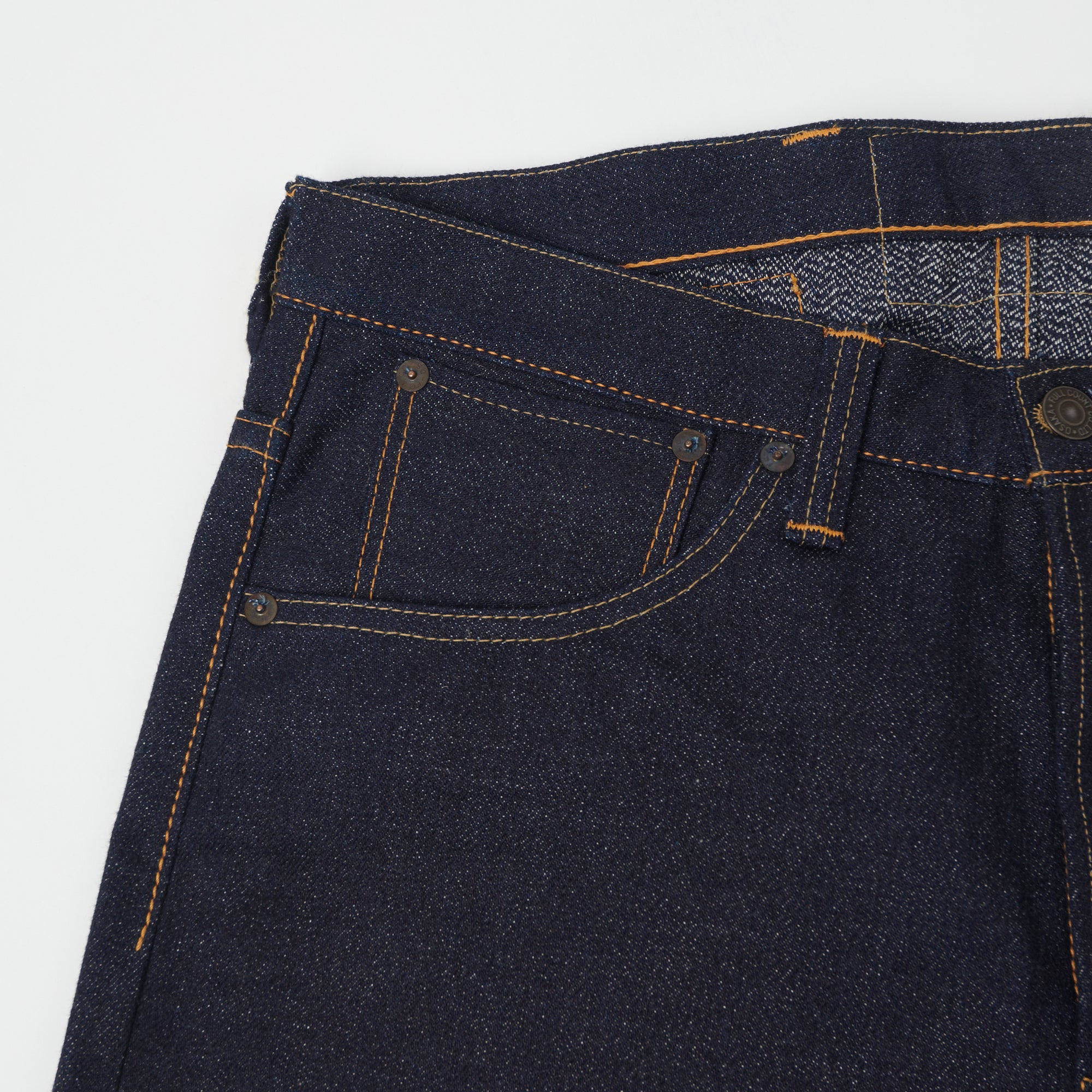 FULLCOUNT 1930s 13.7oz Loose Straight Jean - Raw