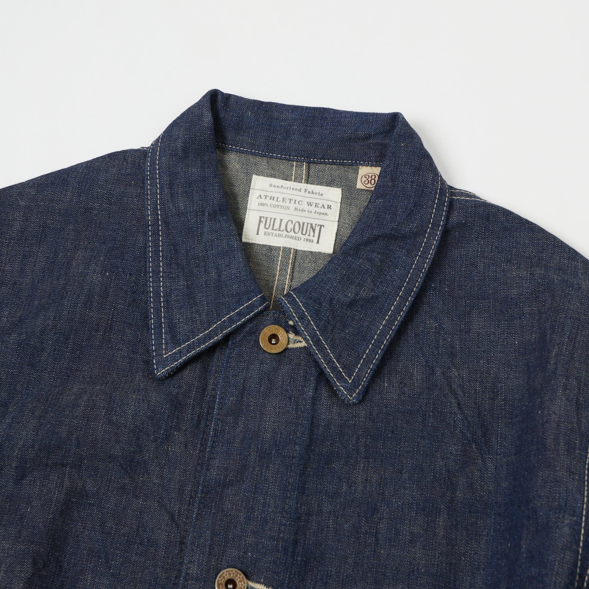 FULLCOUNT 2015 Denim Chore Jacket - One Wash – SON OF A STAG