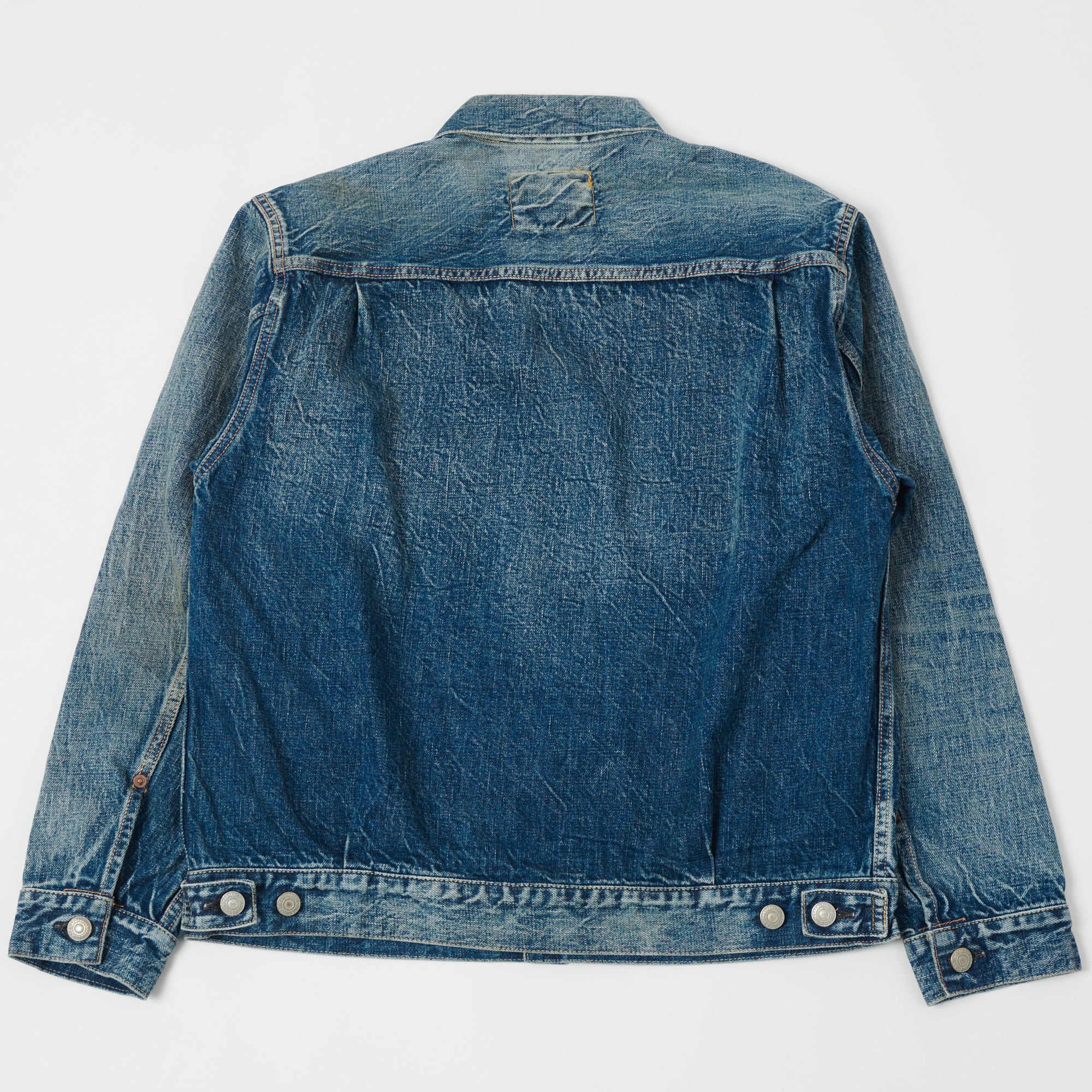 FULLCOUNT 2102 13.7oz Type II Denim Jacket - 'More Than Real' Wash