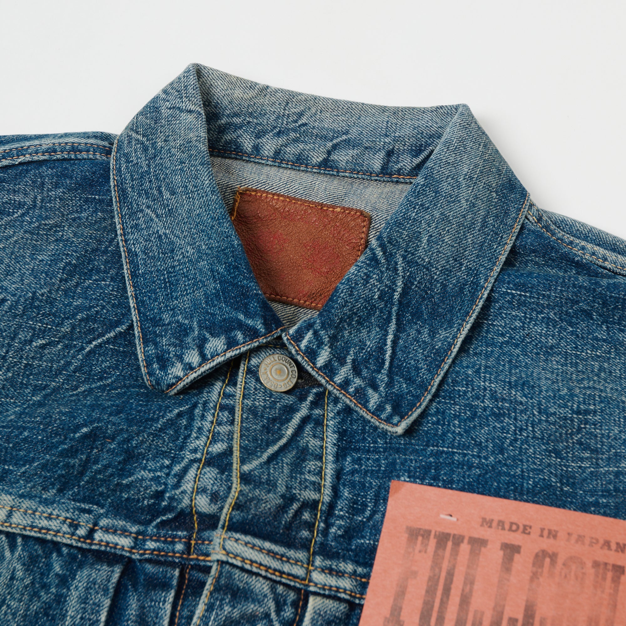 FULLCOUNT 2102 13.7oz Type II Denim Jacket - 'More Than Real' Wash