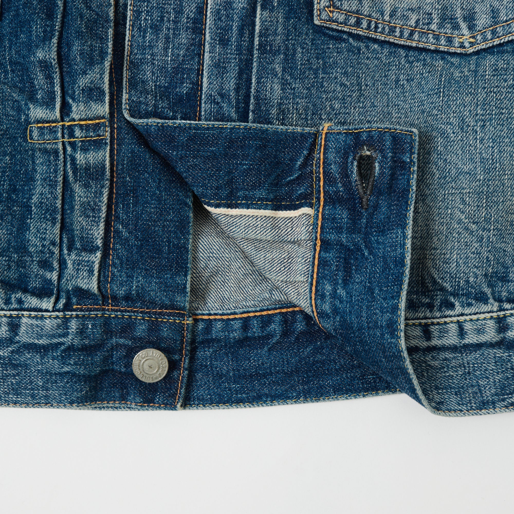 FULLCOUNT 2102 13.7oz Type II Denim Jacket - 'More Than Real' Wash