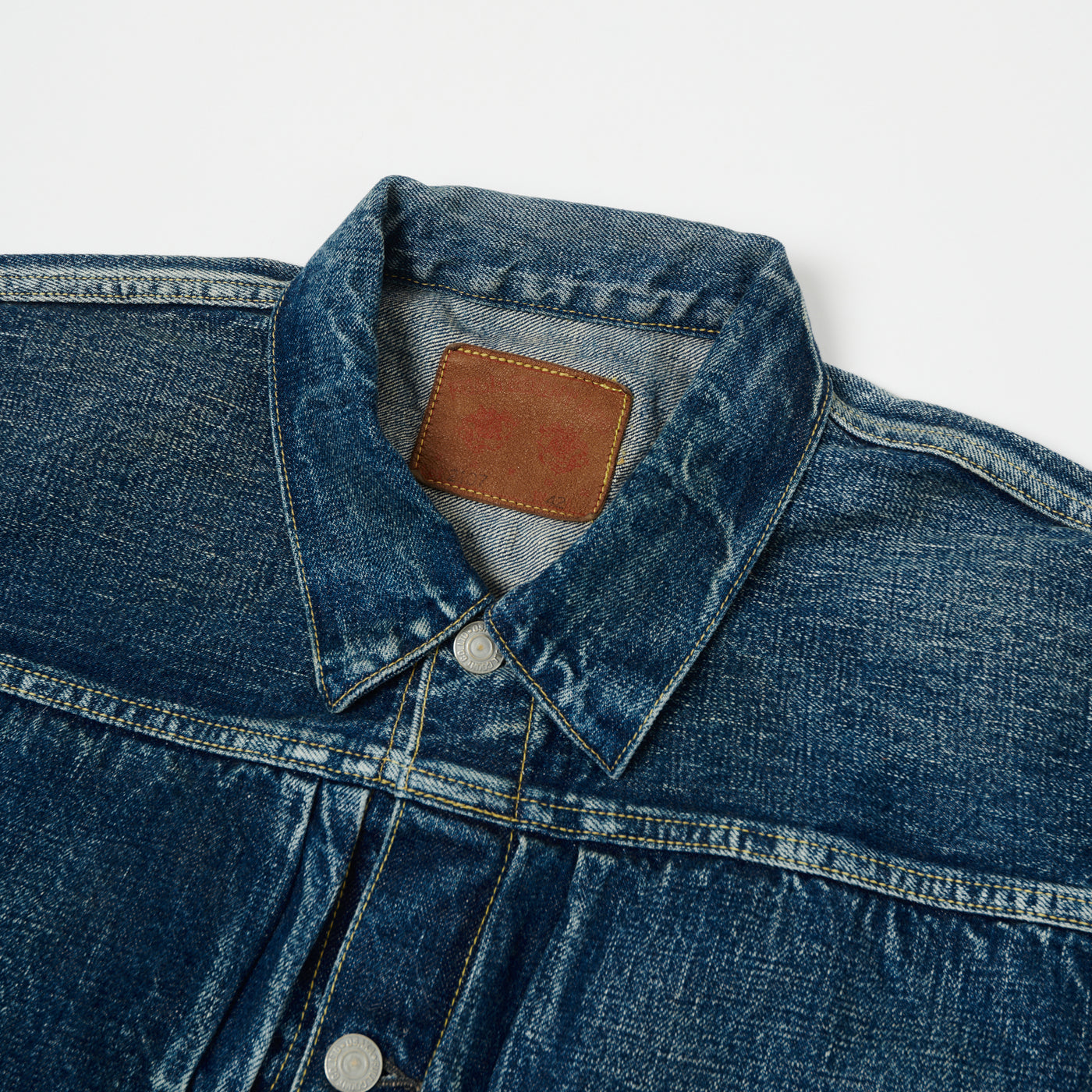 FULLCOUNT 2107 13.75oz Type I Denim Jacket - 'More Than Real' Wash