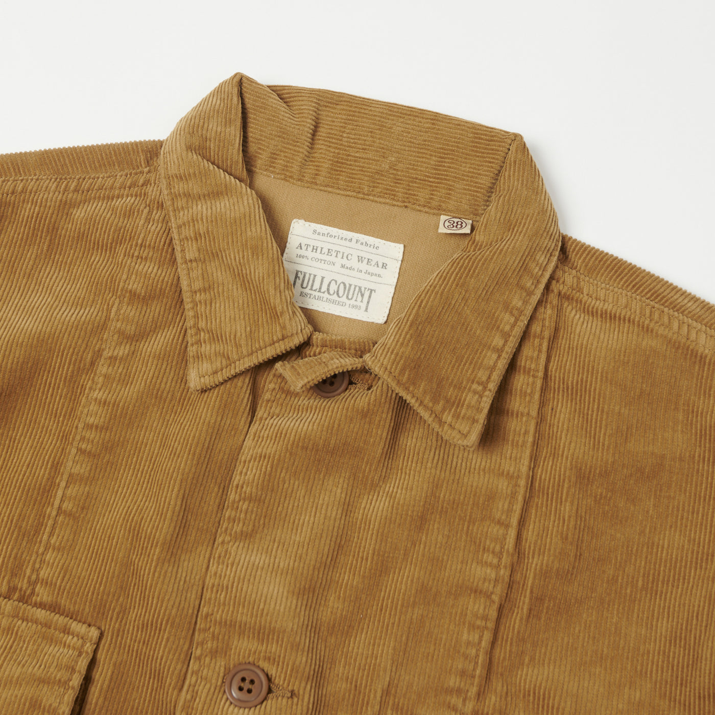 Earth Music & Ecology Blouson Jacket Mid-length Corduroy