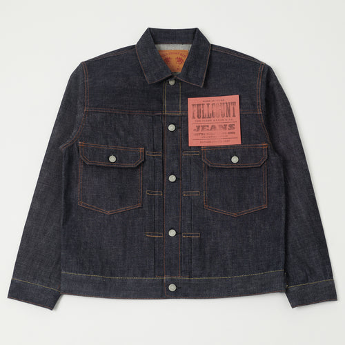 FULLCOUNT 2102 13.7oz Type II Denim Jacket - Raw