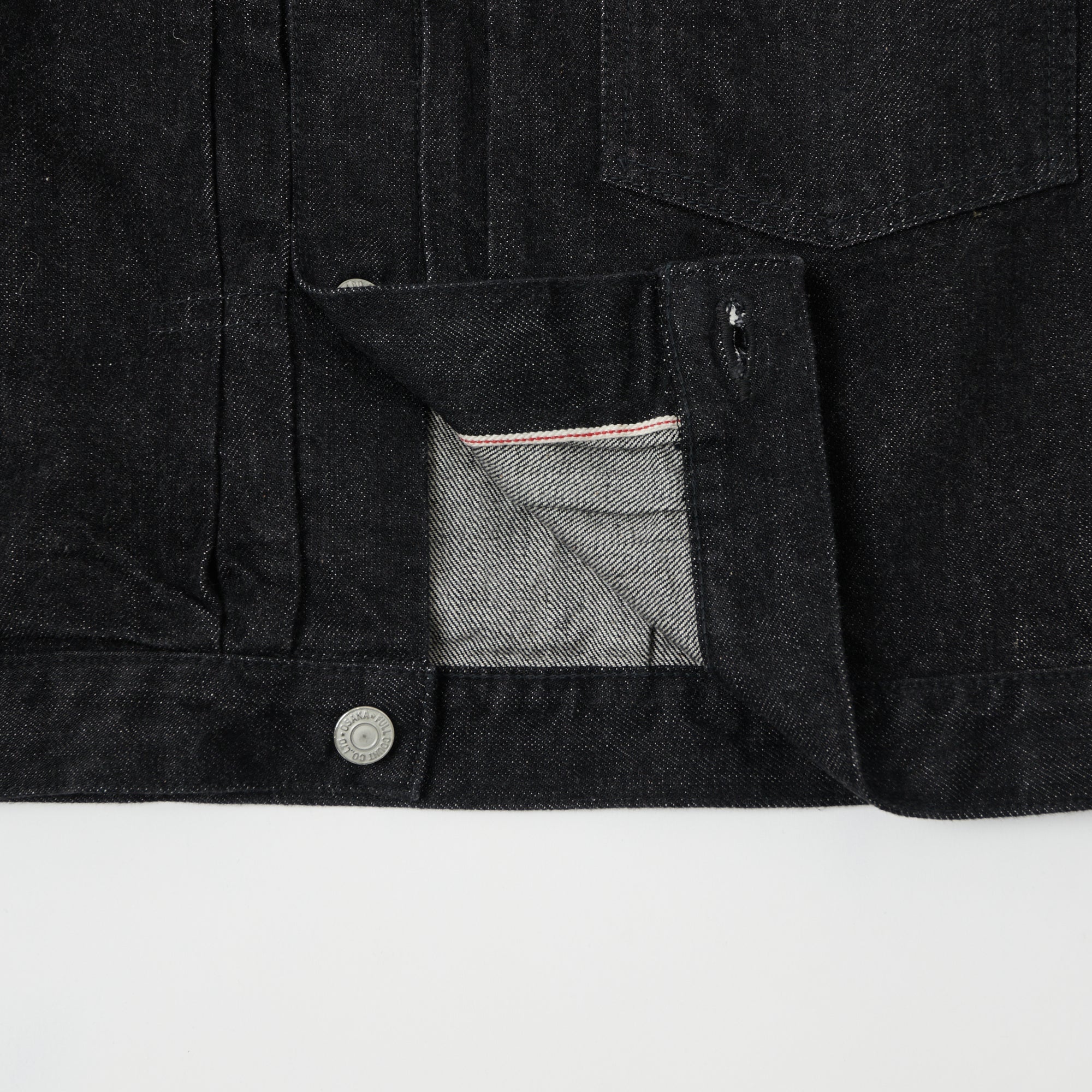 FULLCOUNT 2107 13.75oz Type I Denim Jacket - Black One Wash – SON