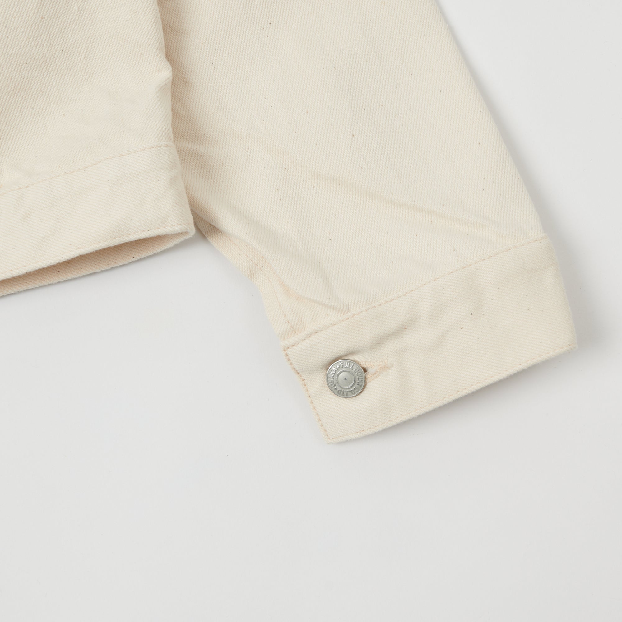 FULLCOUNT 2107 13.75oz Type I Denim Jacket - Ecru One Wash