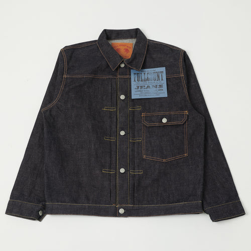 FULLCOUNT 2107XX 15.5oz Type I Denim Jacket - Raw