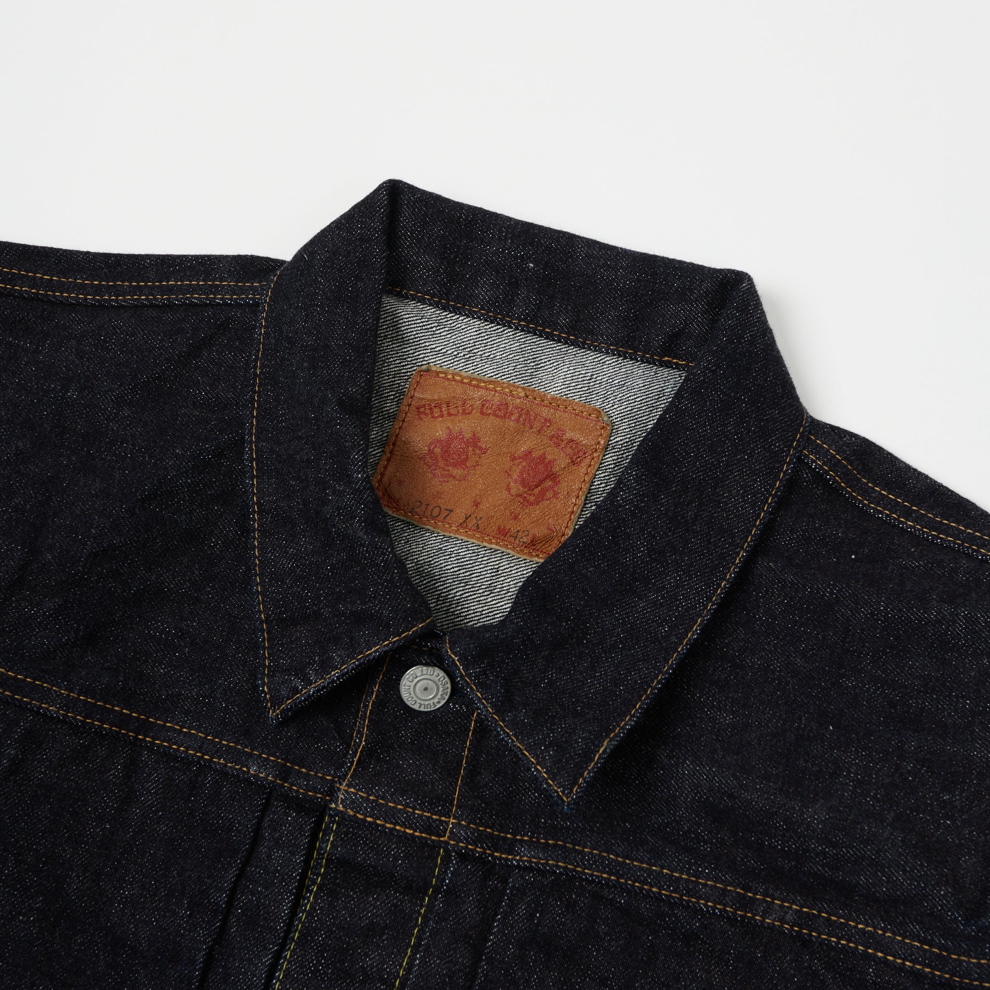 FULLCOUNT 2107XX 15.5oz Type I Denim Jacket - One Wash