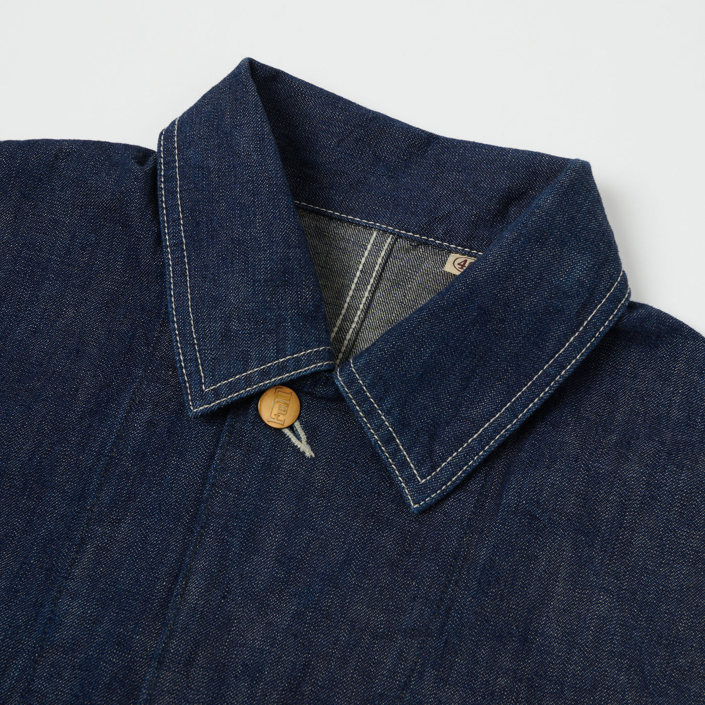 FULLCOUNT 2875 Denim Coverall Jacket - One Wash