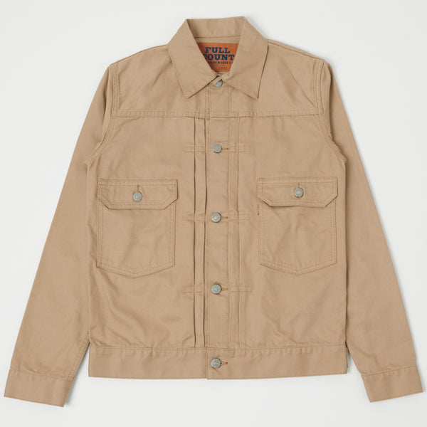 Full Count 2889 Type II Cotton Jacket - Beige