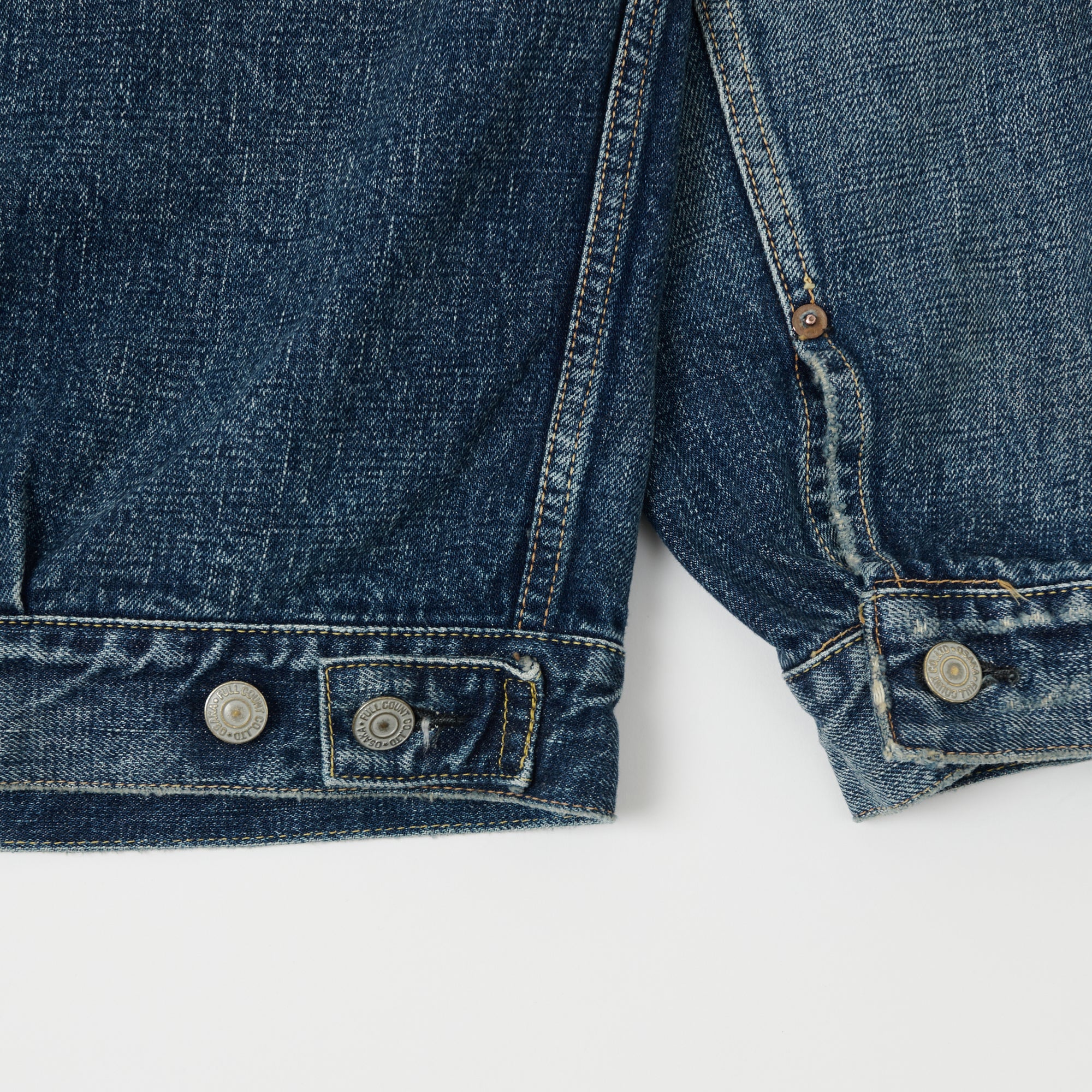 FULLCOUNT 2102 13.7oz Type II Denim Jacket - 'Dartford' Wash