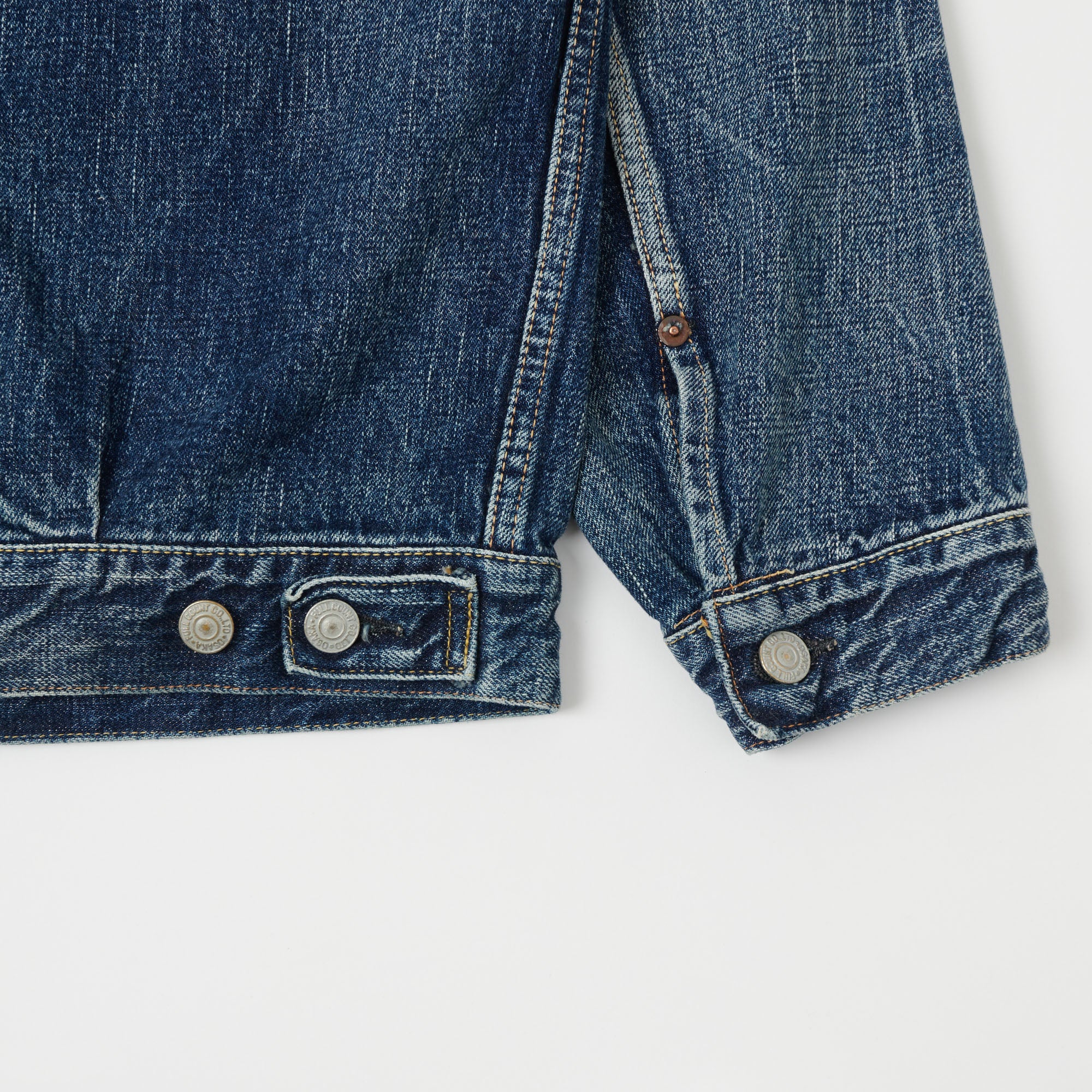 FULLCOUNT 2102 13.7oz Type II Denim Jacket - 'Real Killer' Wash