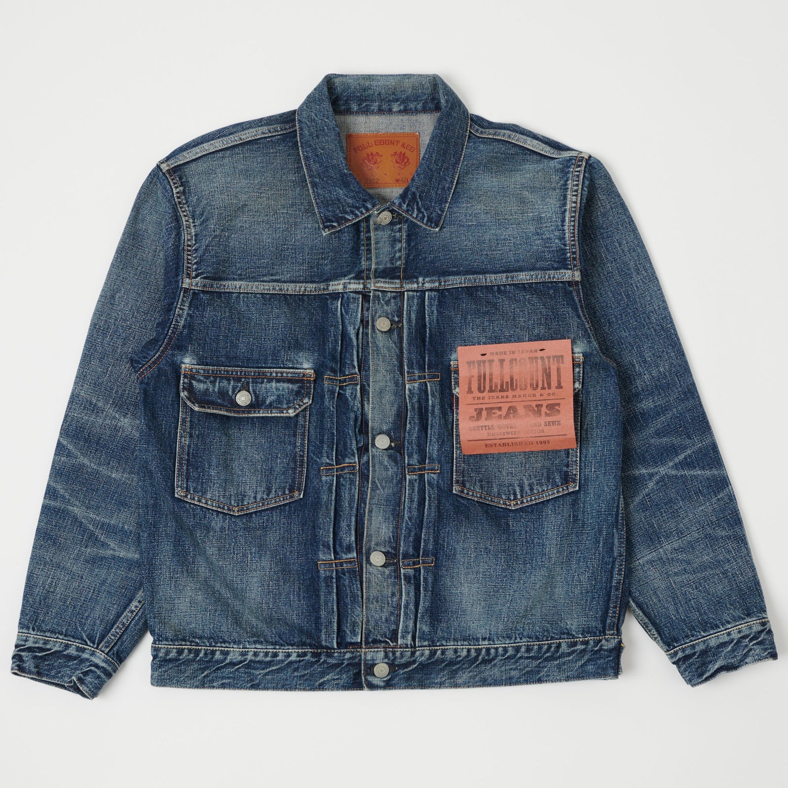 Full Count 2102 Type II Denim Jacket 'Real Killer' Wash