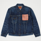 Full Count 2980-2101 'Half Way There' Type III Denim Jacket - Washed