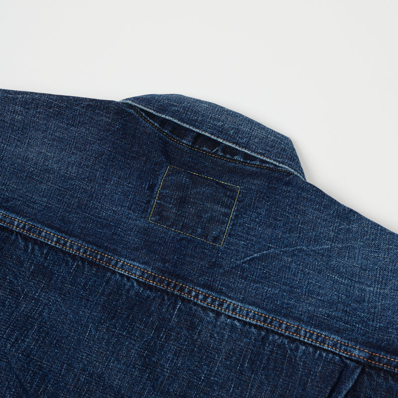 Full Count 2980-2102 'Half Way There' Type II Denim Jacket - Washed