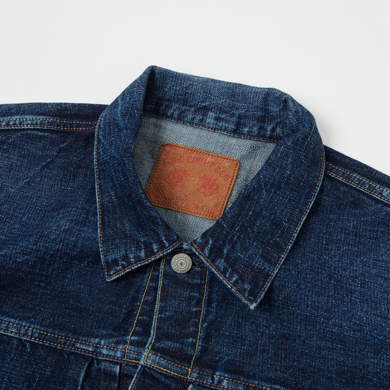 Full Count 2980-2102 'Half Way There' Type II Denim Jacket - Washed