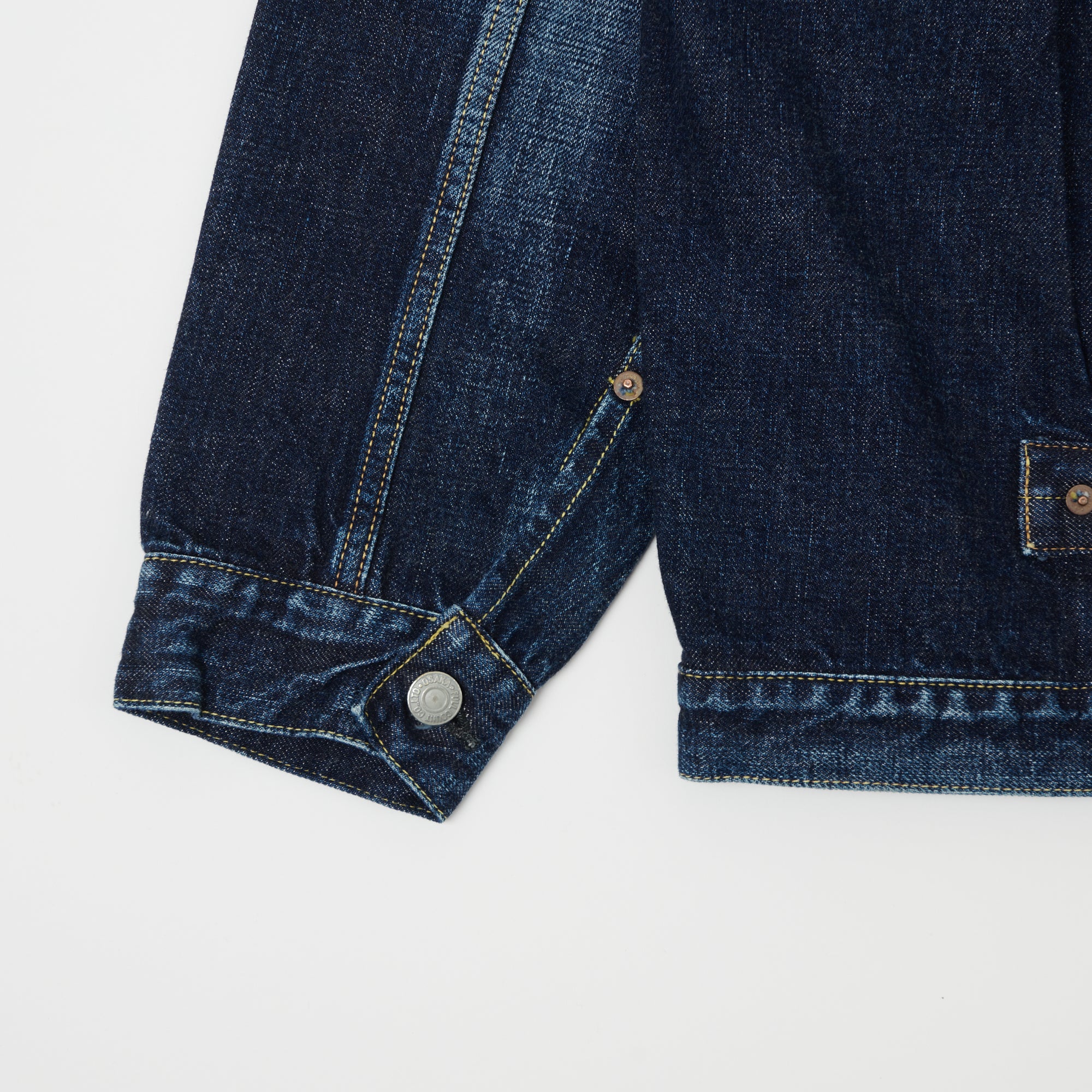 FULLCOUNT 2107 13.75oz Type I Denim Jacket - 'Half Way There' Wash