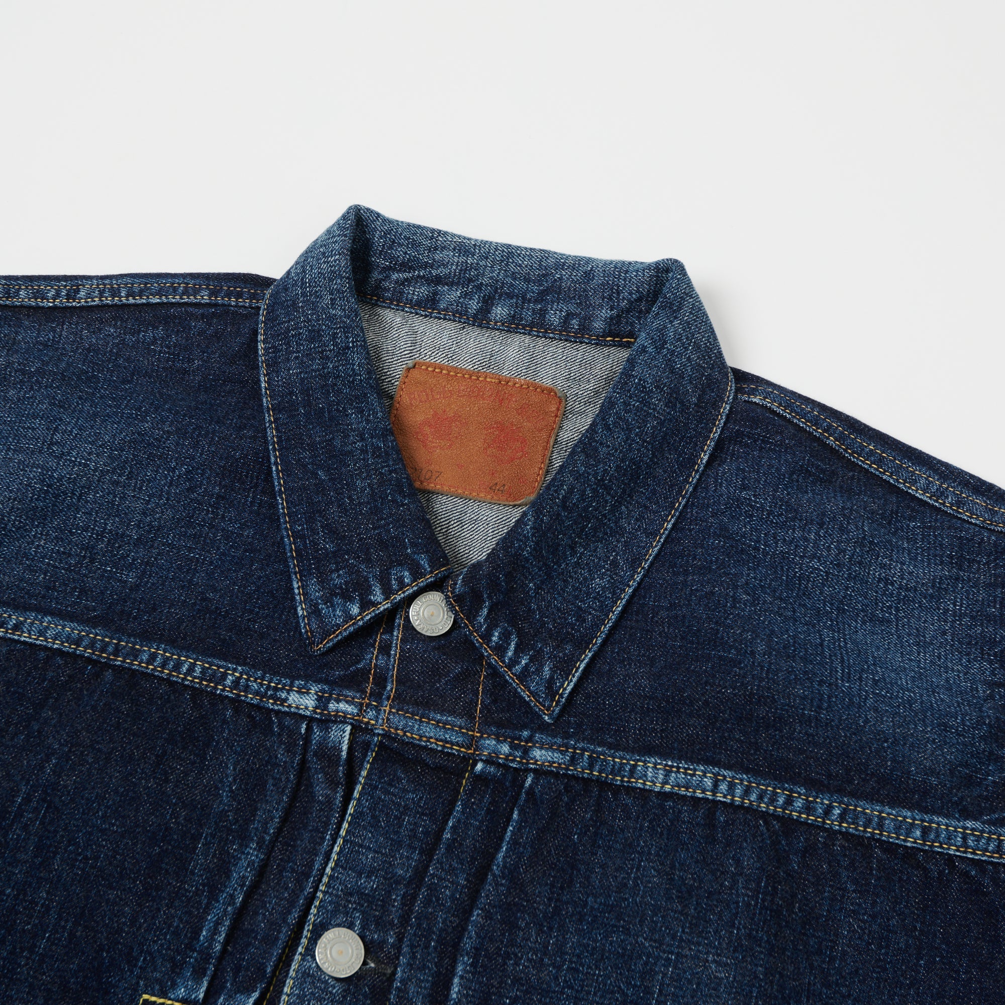 FULLCOUNT 2107 13.75oz Type I Denim Jacket - 'Half Way There' Wash