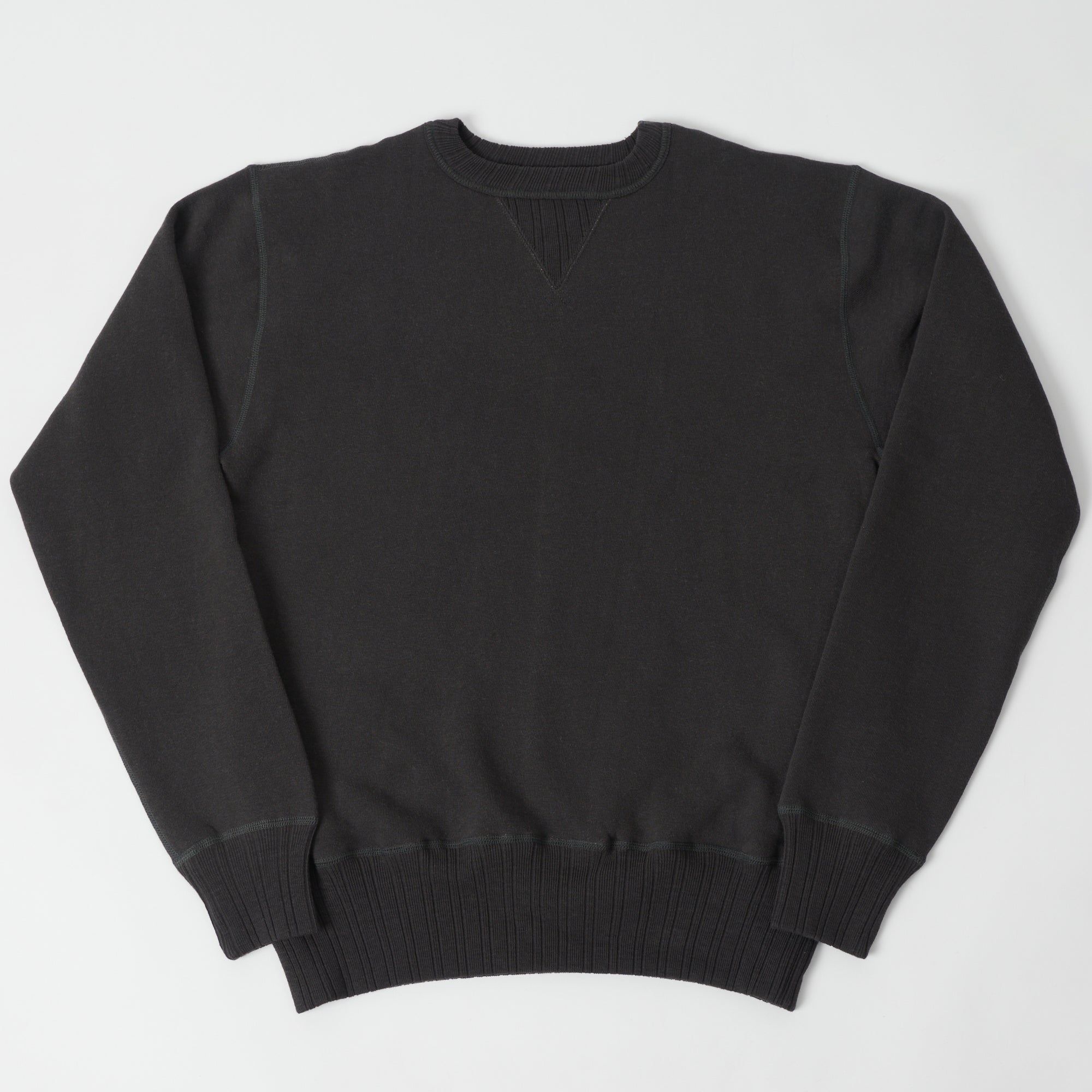 FULLCOUNT 3741 'Mother Cotton' Sweatshirt - Ink Black