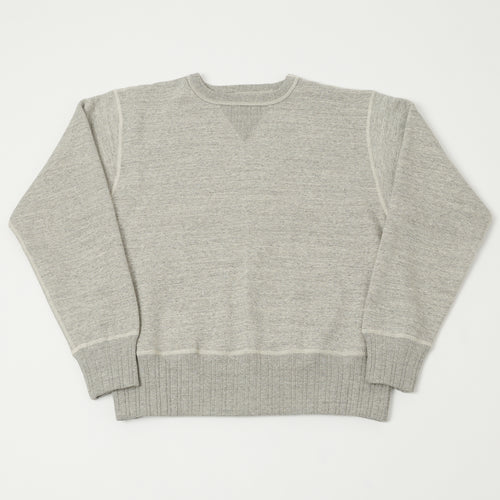 FULLCOUNT 3741 'Mother Cotton' Sweatshirt - Heather Grey