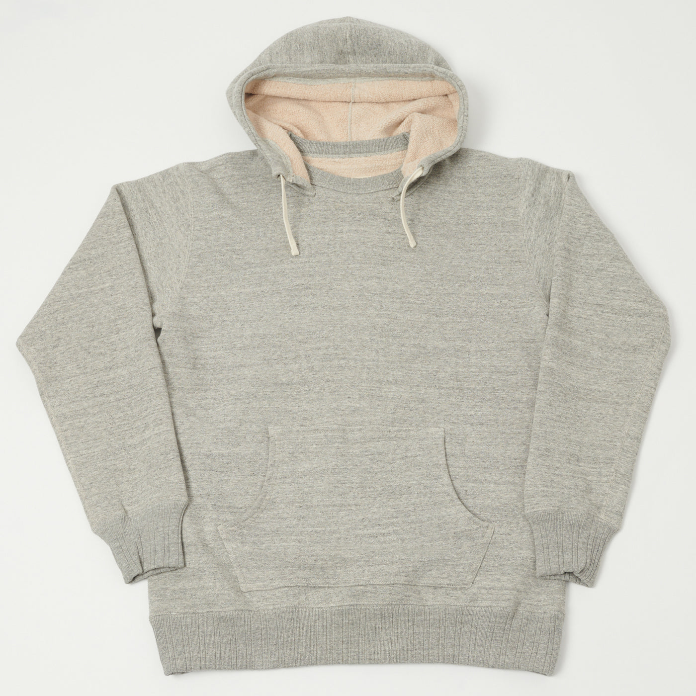 FULLCOUNT 3745 'Mother Cotton' Hoodie - Heather Grey