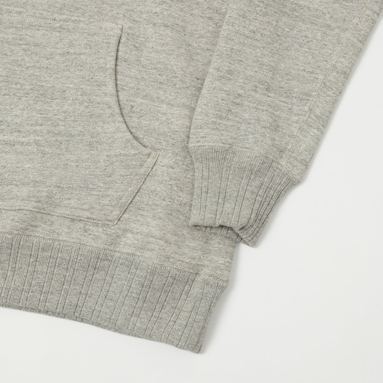 FULLCOUNT 3745 'Mother Cotton' Hoodie - Heather Grey