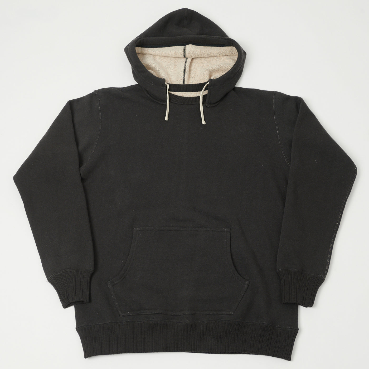 FULLCOUNT 3745 'Mother Cotton' Hoodie - Ink Black