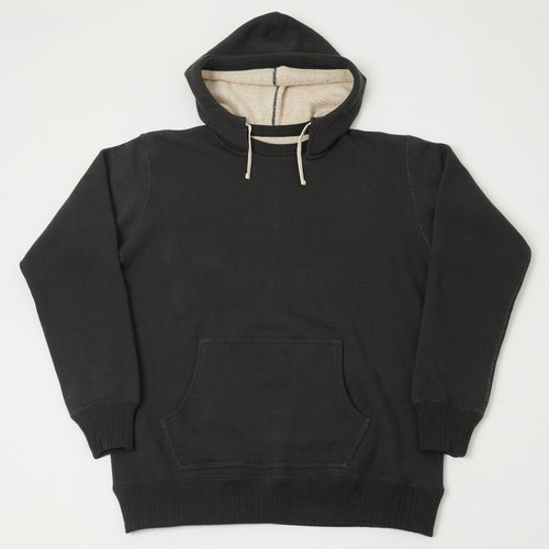 FULLCOUNT 3745 'Mother Cotton' Hoodie - Ink Black