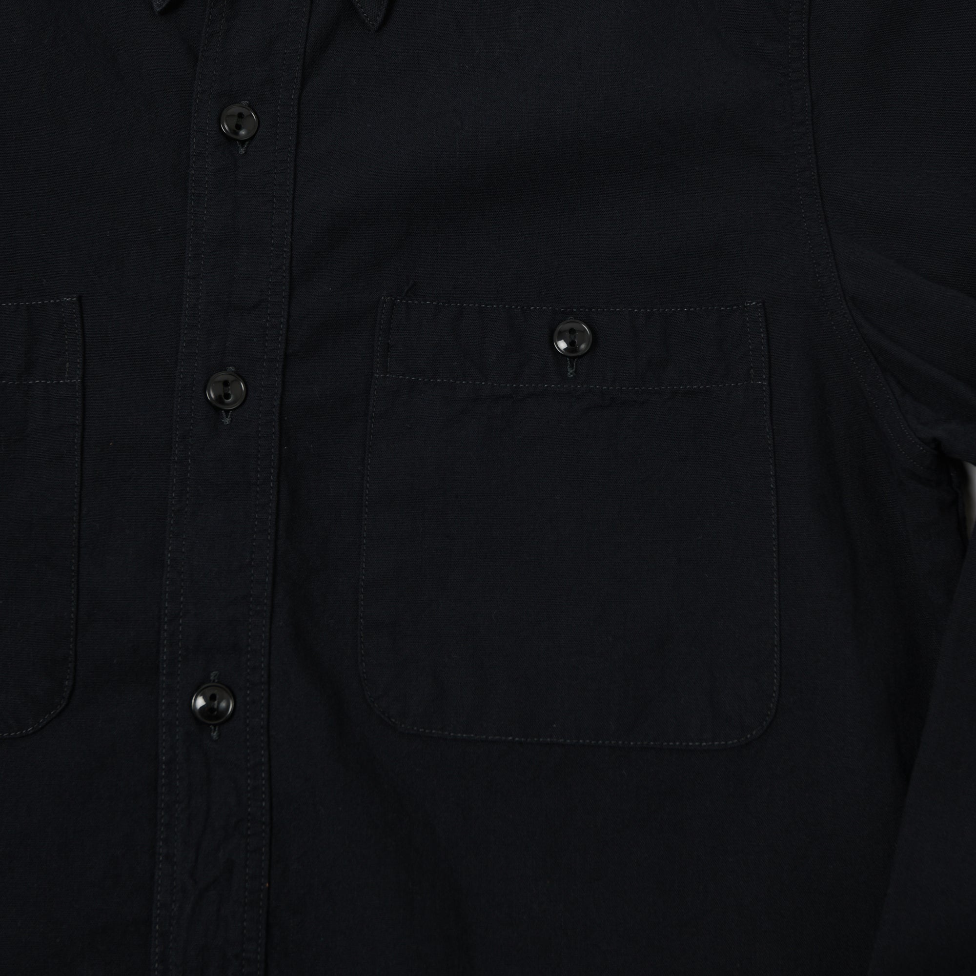 FULLCOUNT 4810 5oz Chambray Work Shirt - Black