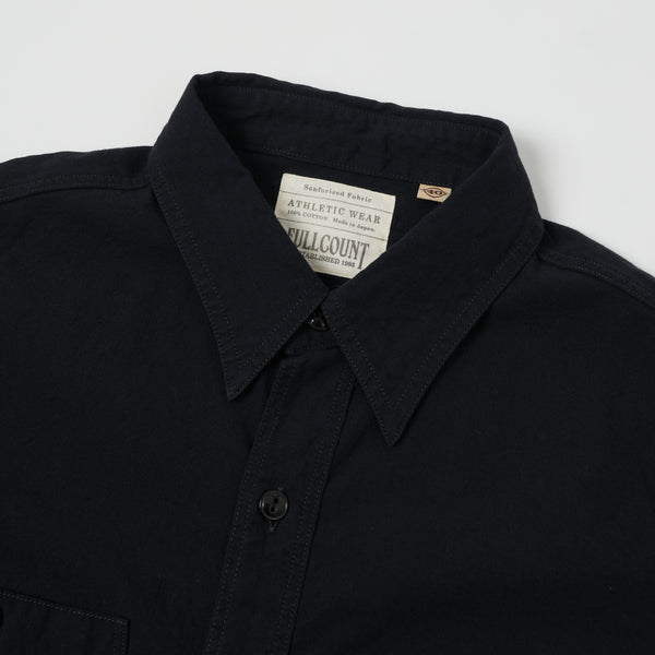 Full Count 4810-22 5oz Classic Chambray Shirt - Black