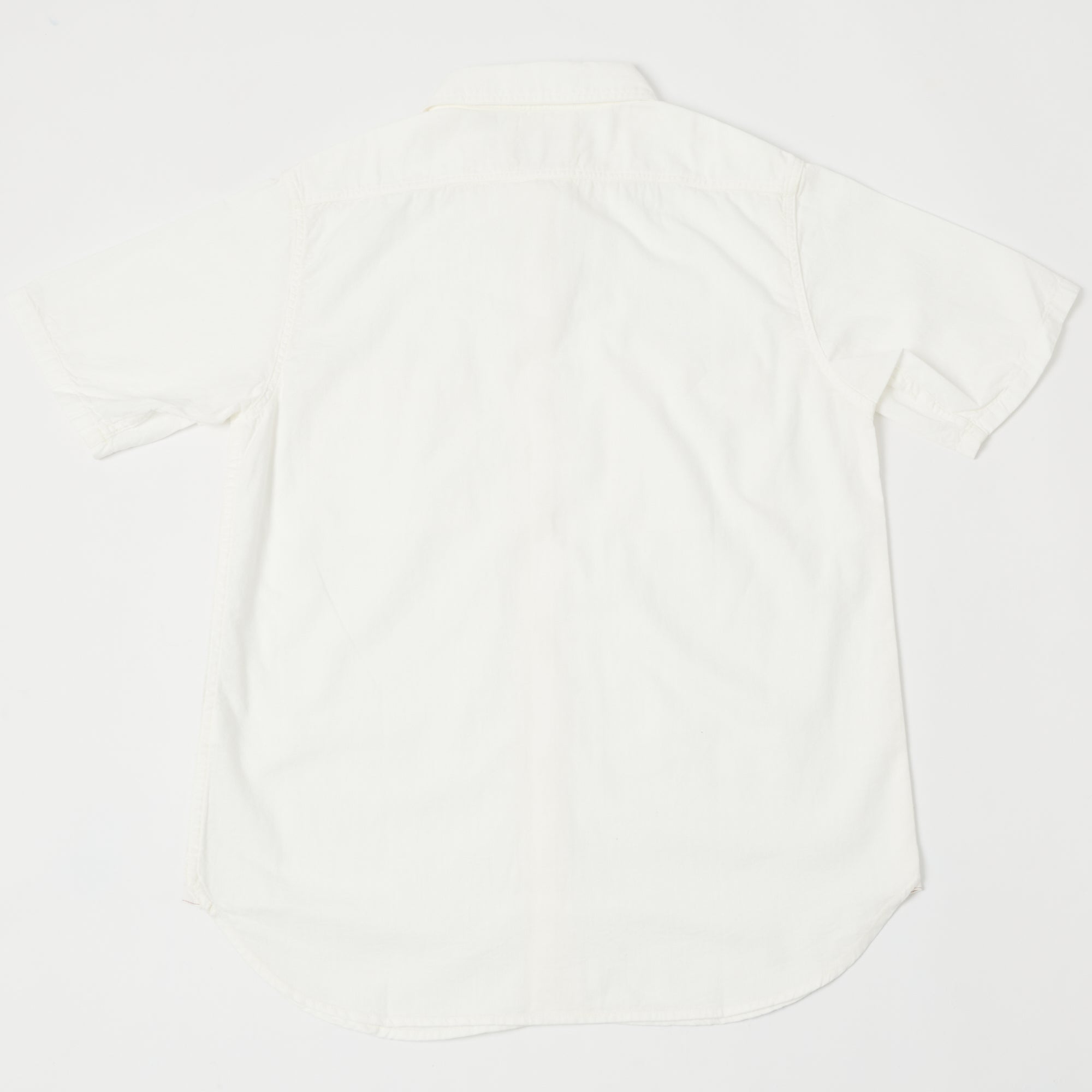 FULLCOUNT 4821 5oz Chambray Work Shirt - White