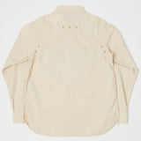 Full Count 4869 Chambray Shirt - Ivory